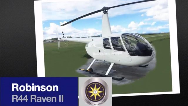 Helicóptero Robinson R44 Raven II – Ano 2014