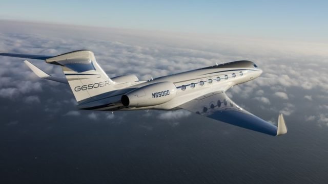 Gulfstream G650ER quebra recorde de velocidade e distância.