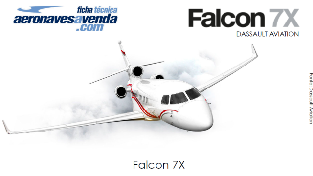 Dassault Falcon 7x na Reno Air Races