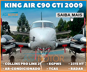 Banner BEECHCRAFT KING AIR C90 GTI 2009 300×250 – Asa Rotor (pg anúncio 2)