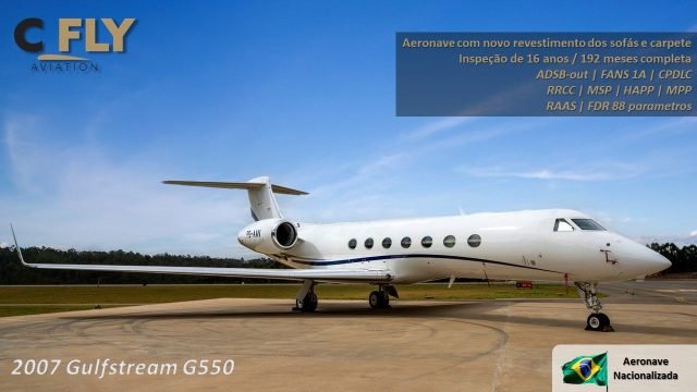 GULFSTREAM G550 2007