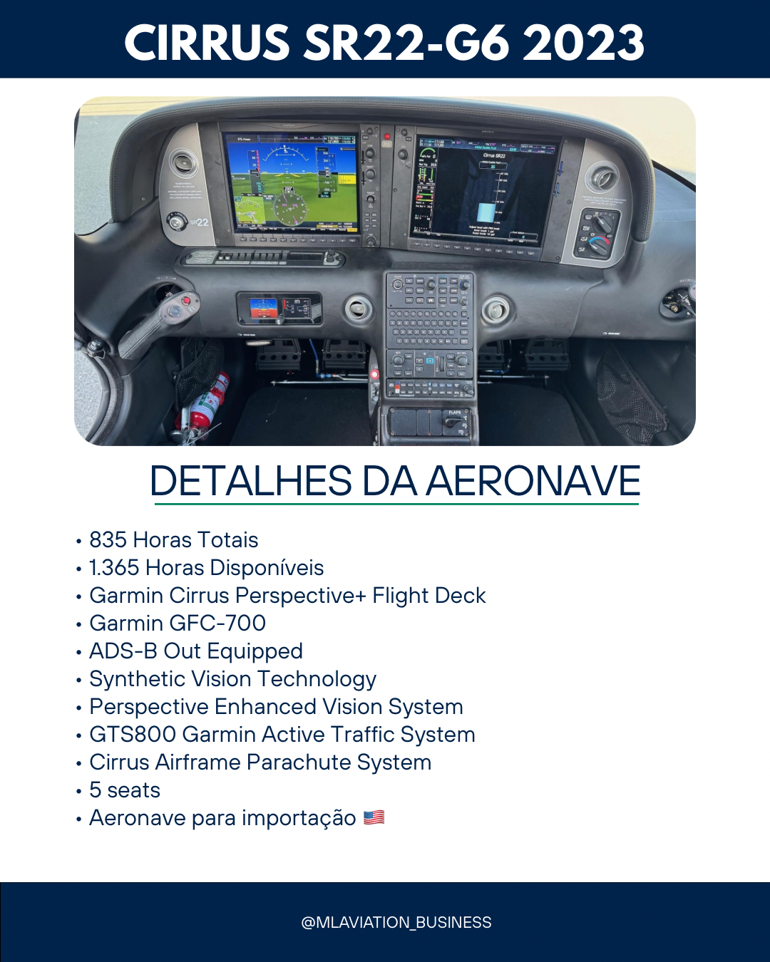 CIRRUS SR22 G6 2023
