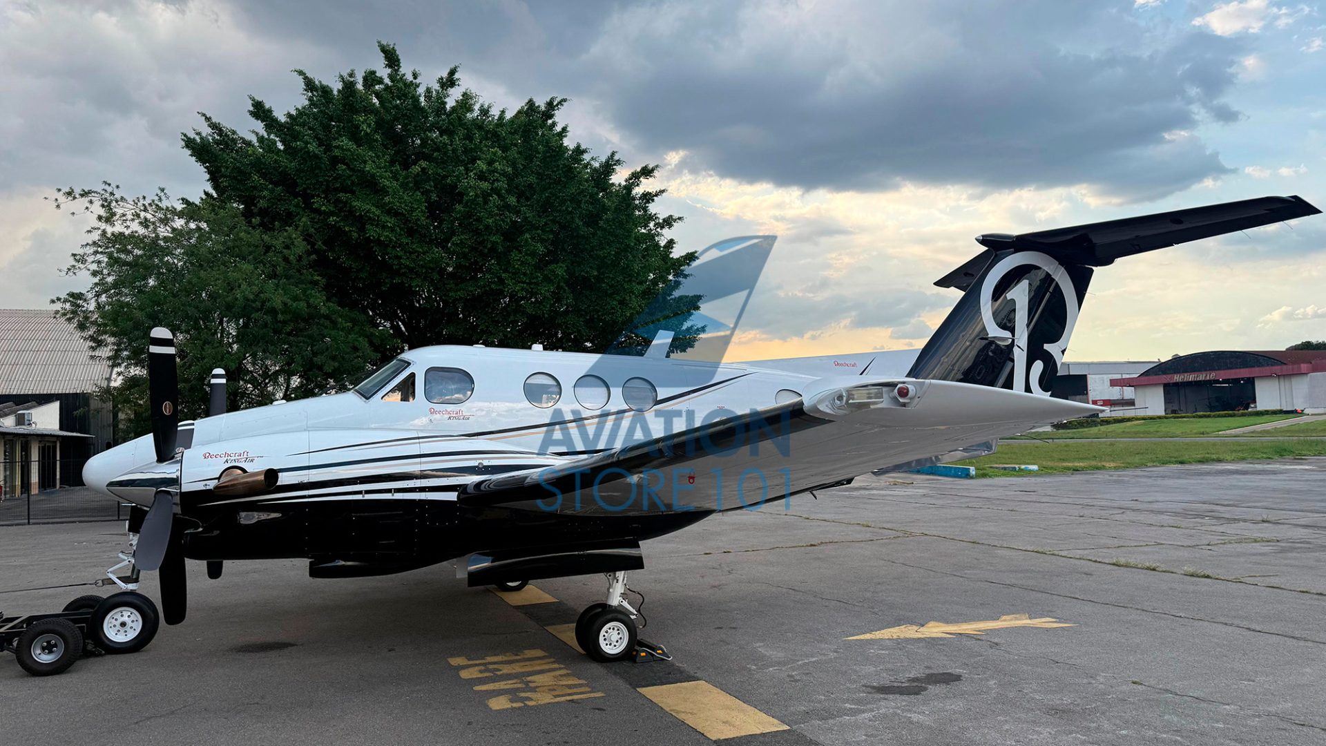 BEECHCRAFT KING AIR F90 BLACKHAW 1981