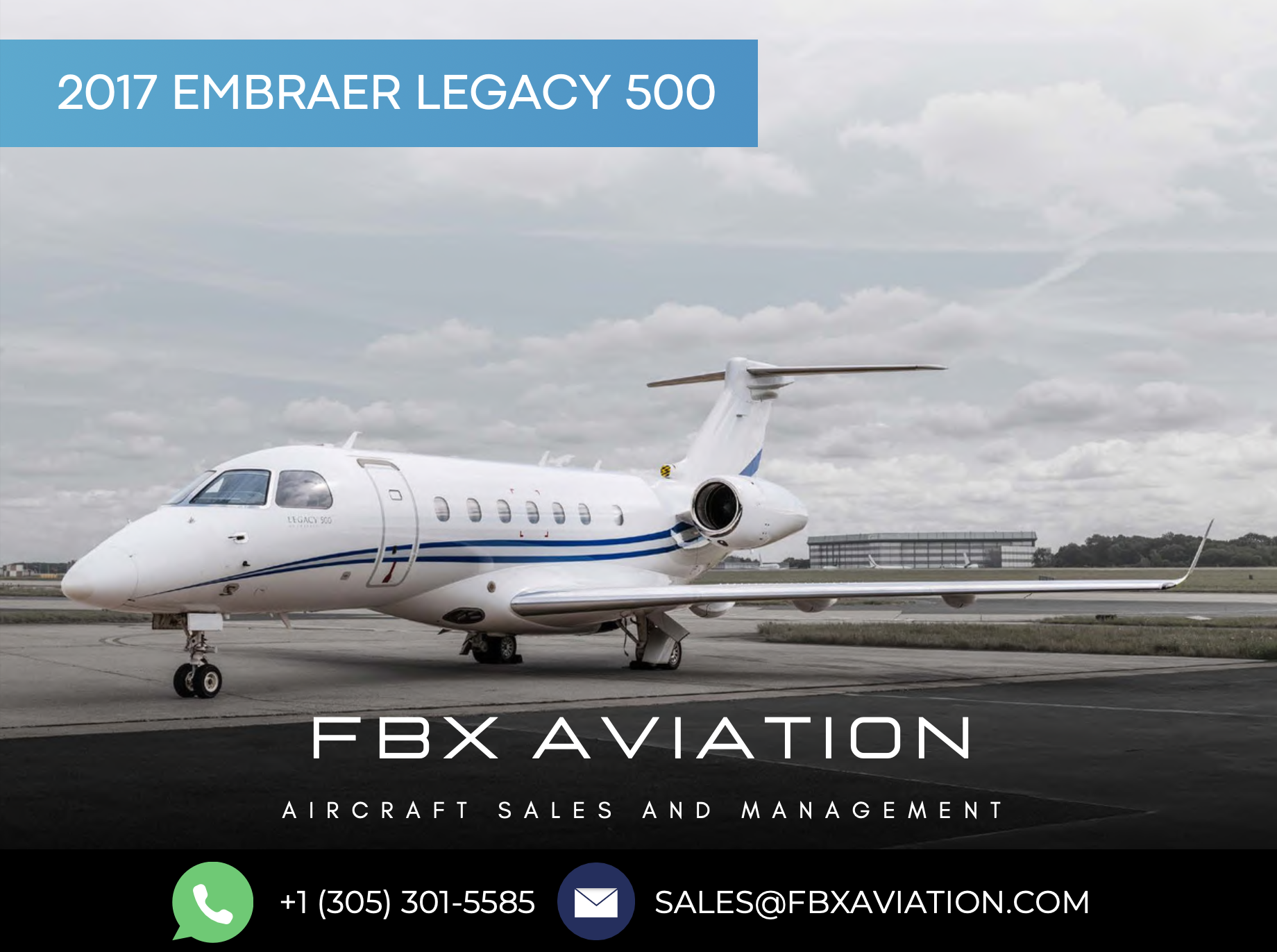 EMBRAER LEGACY 500 2017