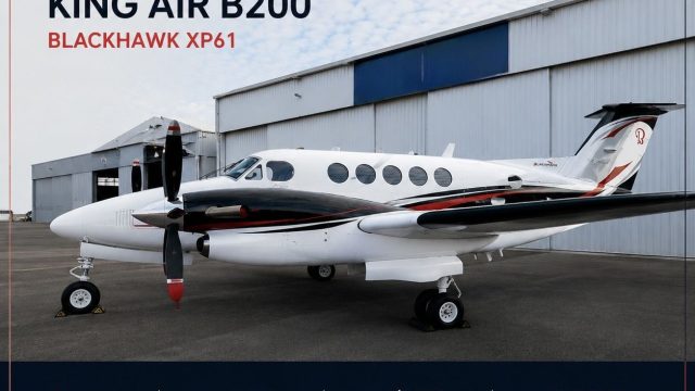 BEECHCRAFT KING AIR B200 BLACKHAWK XP61 1982
