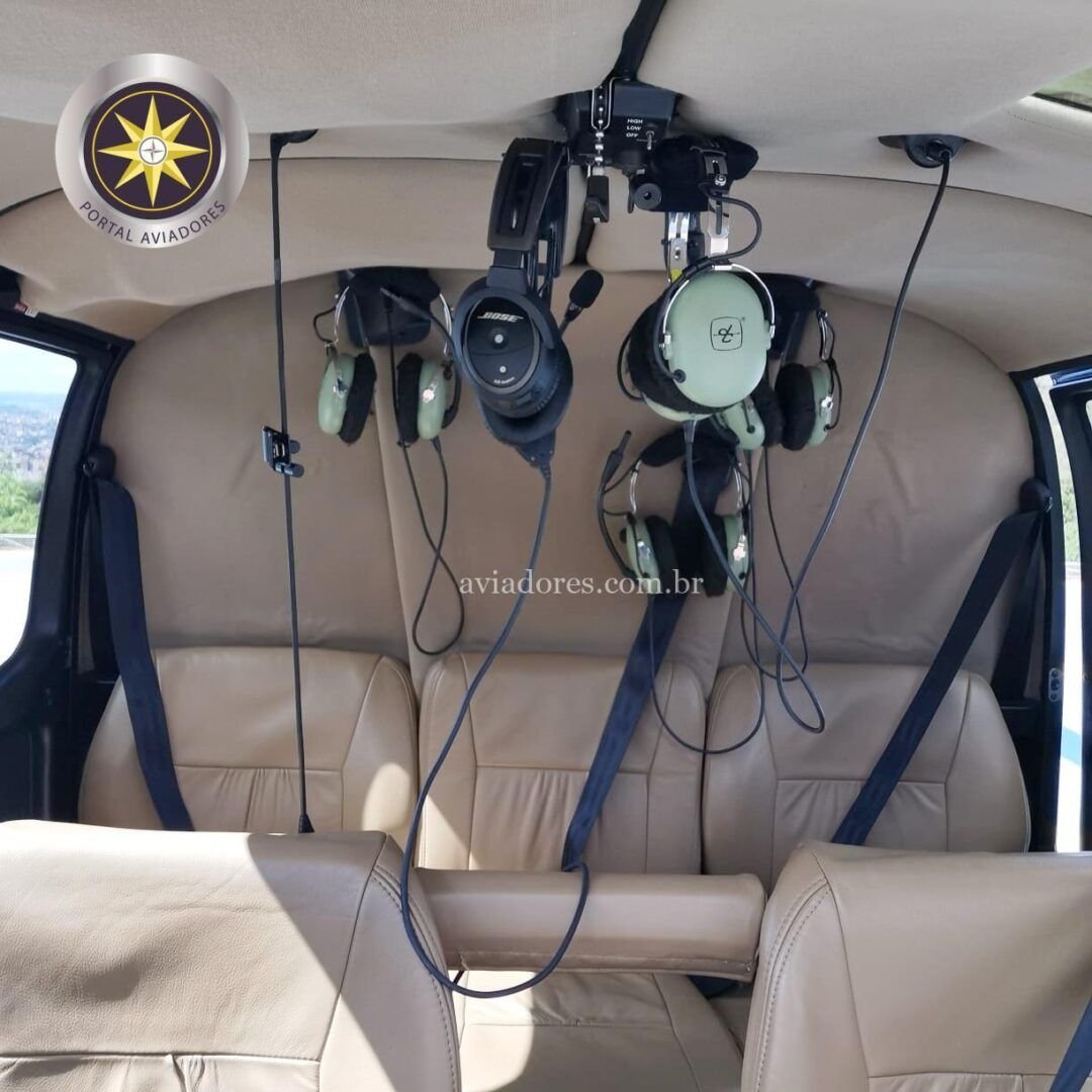 Helicóptero Turbina Robinson R66 – Ano 2011 Helicóptero Turbina Robinson R66 – Ano 2011