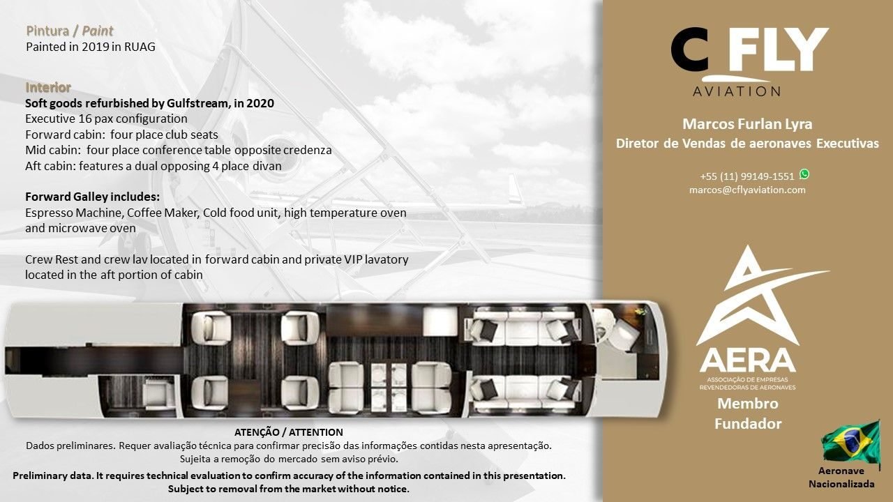 GULFSTREAM G550 2007 GULFSTREAM G550 2007